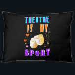 Theatre Is My Sport Actor Drama Pet Bed<br><div class="desc">Theatre Is My Sport Actor Drama. Custom Outdoor Dog Bed - Large. Buy the best gift on World Theatre Day 27 March for your family,  friends,  girlfriend,  boyfriend,  girls,  boys,  brothers,  sisters,  mom,  dad,  grandparents,  kids,  and yourself. #worldtheatreday #outfits</div>