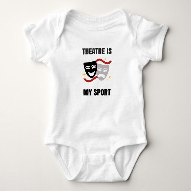 Theatre Is My Sport Shirt - Drama Geek (Front)