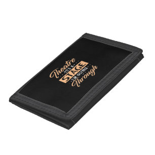 Theatre It Is A Stage Actor Are Going Through Tri-fold Wallet