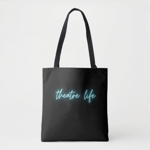 Theatre Life  Bag Blue _No ComedyTragedy