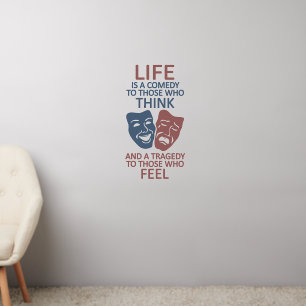 Theatre Life Quote Wall Decal