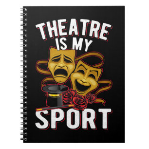 Theatre Love Drama Theater Actors Notebook