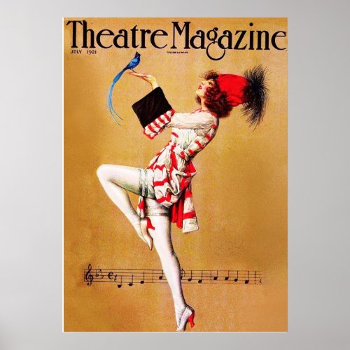 THEATRE MAGAZINE POSTER