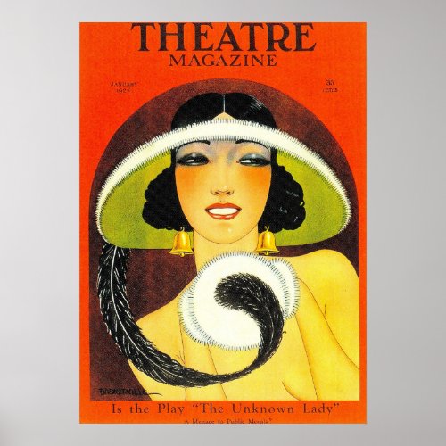 THEATRE MAGAZINE POSTER