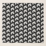 Theatre Mask Comedy Tragedy Black White Custom Scarf<br><div class="desc">Theatre Mask Comedy Tragedy Black White Custom</div>