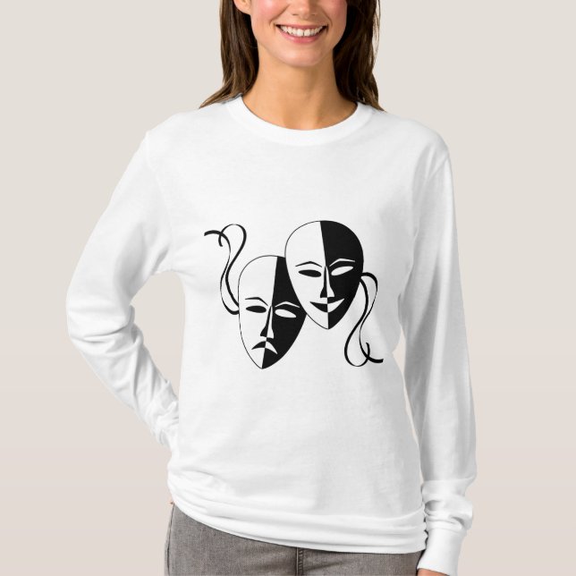 Theatre Masks Art Shirt (Front)
