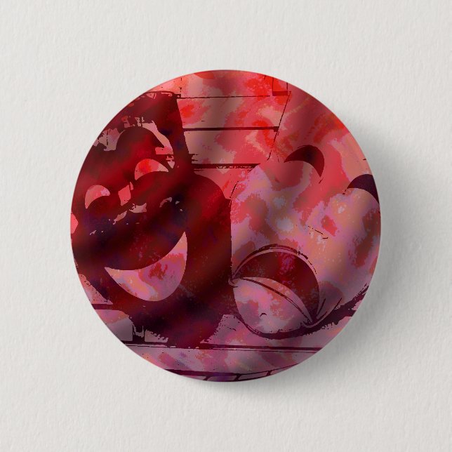 Theatre Masks Button (Front)
