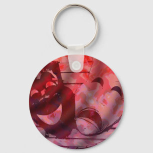 Theatre Masks Keychain