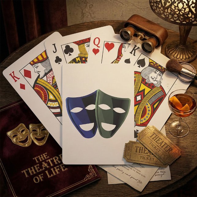 Theatre Masks Poker Cards (Creator Uploaded)