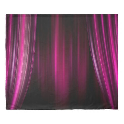 Theatre movie theater curtain strip duvet cover