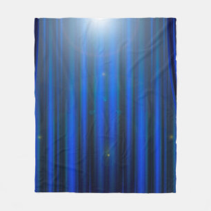 Theatre movie theater curtain strip fleece blanket
