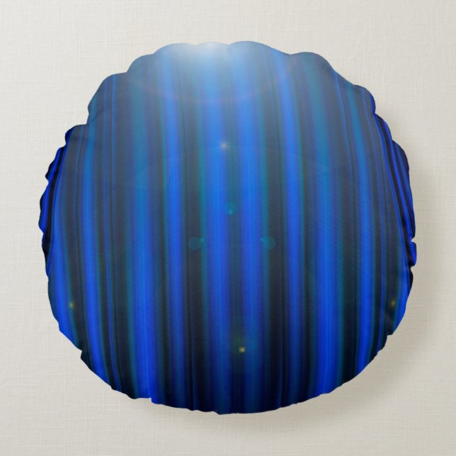 Theatre movie theater curtain strip round pillow (Front)