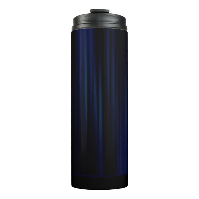 Theatre movie theater curtain strip thermal tumbler (Front)
