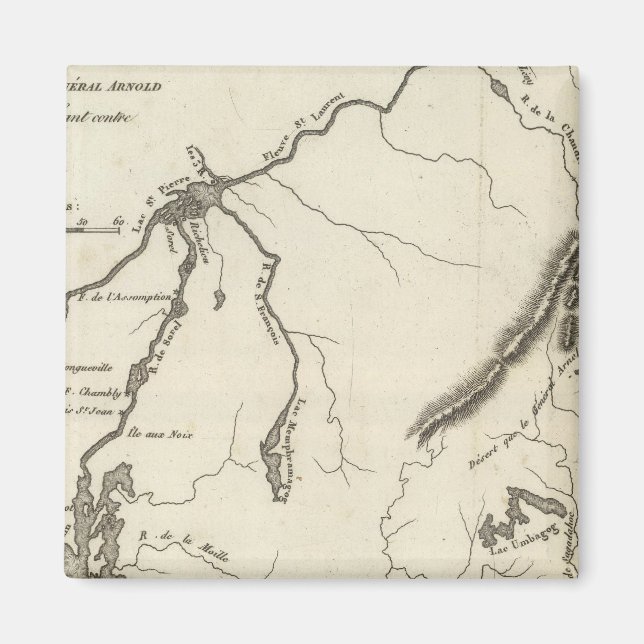 Theatre of Army operations in North Magnet (Front)