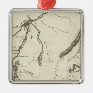 Theatre of Army operations in North Metal Ornament
