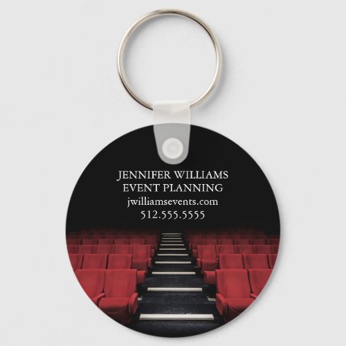Theatre Performing Arts Custom Event Planner Keychain