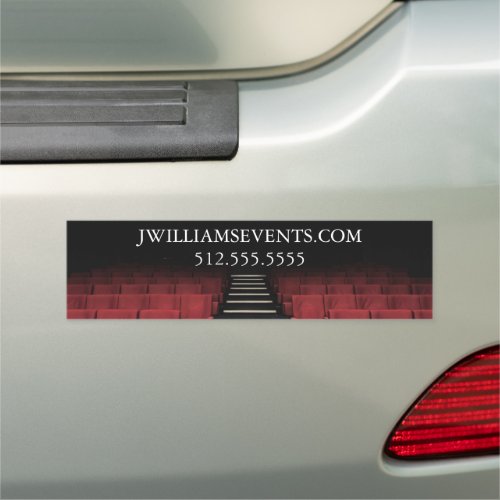 Theatre Performing Arts Event Planner Custom Car Magnet