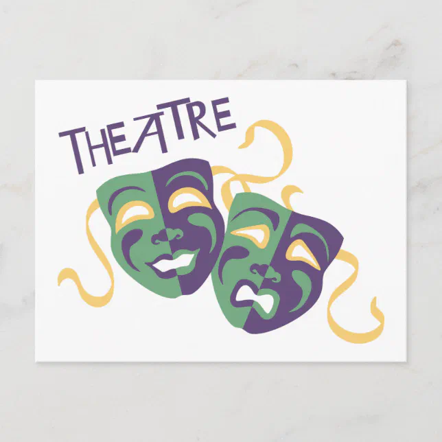 Theatre Postcard | Zazzle
