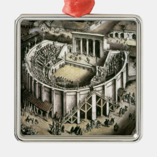 Theatre reconstruction, Roman 2nd century Metal Ornament