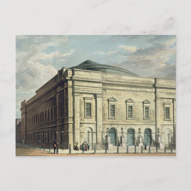 Theatre Royal, Drury Lane, in London, designed by Postcard (Front)