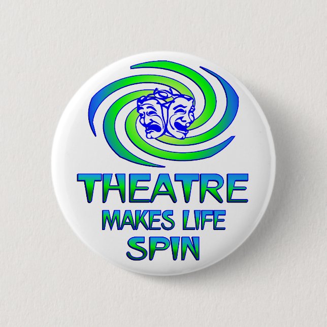 Theatre Spins Button (Front)