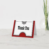 Theatre Ticket Thank You Notes