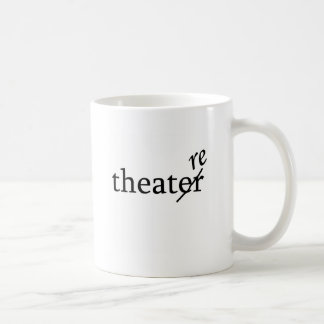 Theatre vs. Theater Coffee Mug