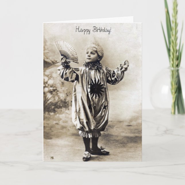 Theatrical From Your Biggest Fan Birthday Card (Front)