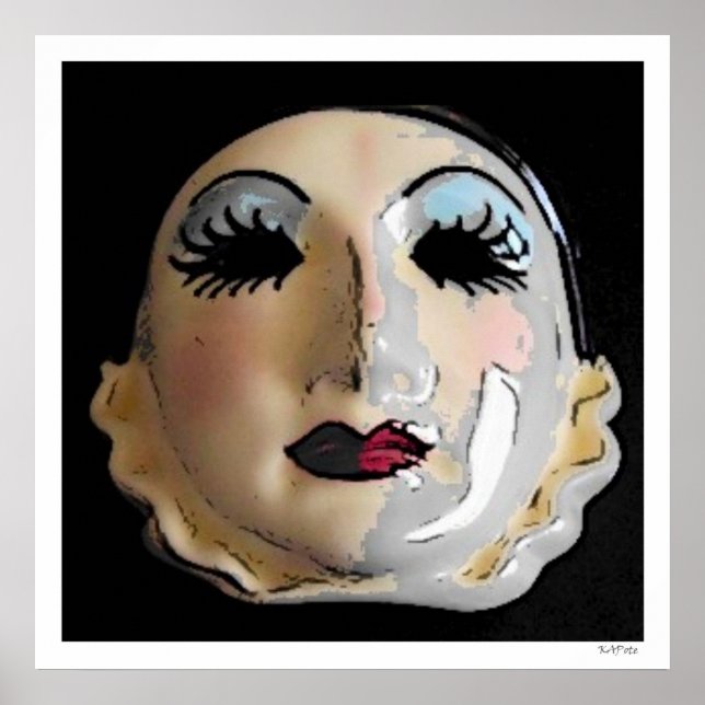 Theatrical Mask Poster (Front)