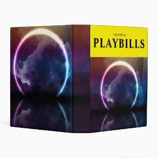 Theatrical Playbills Mini Binder