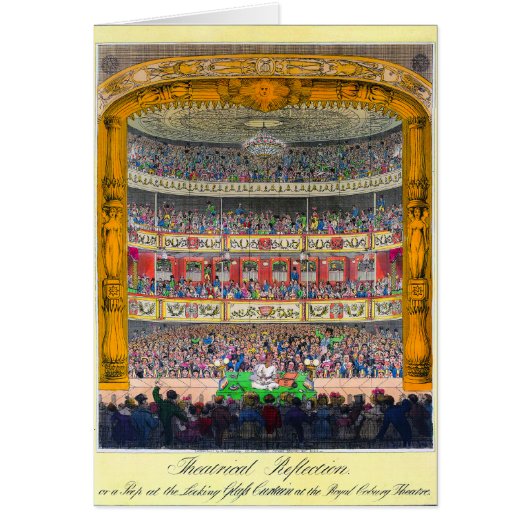 "Theatrical Reflection" Cards (Front)