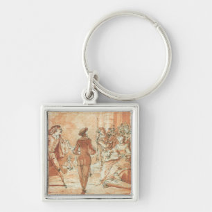 Theatrical Scene Keychain