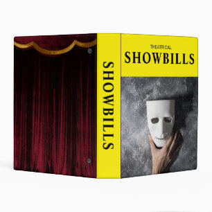 Theatrical Showbills Programs Mini Binder