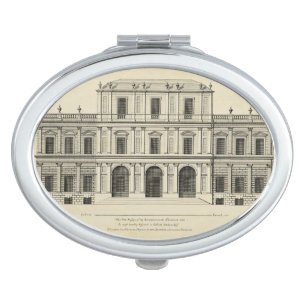 Theatrical Style Façade by Colen Campbell Compact Mirror