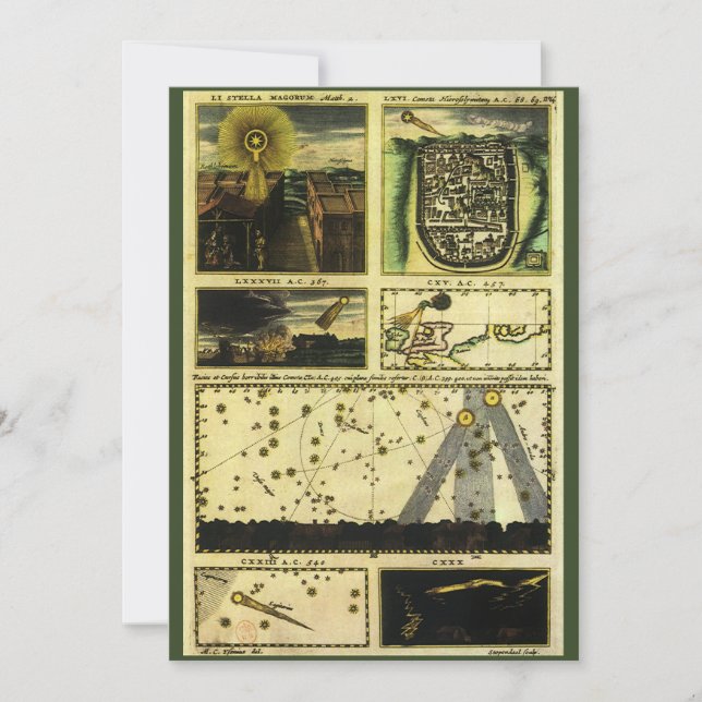 Theatrum Cometicum Comets by Stanislaw Lubieniecki (Front)