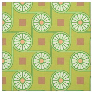 Thebes Green Fabric