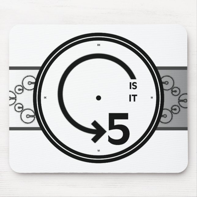 "theCUBICLE" Is It 5 Mousepad (Front)