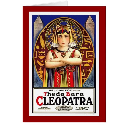 Theda Bara as Cleopatra Vintage Movie