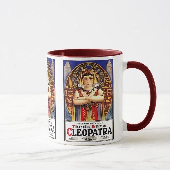Theda Bara as Cleopatra Vintage Movie Mug (Right)
