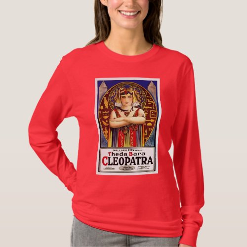 Theda Bara as Cleopatra Vintage Movie T_Shirt