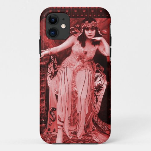 Theda Bara Cleopatra iPhone 5 Case Red Black