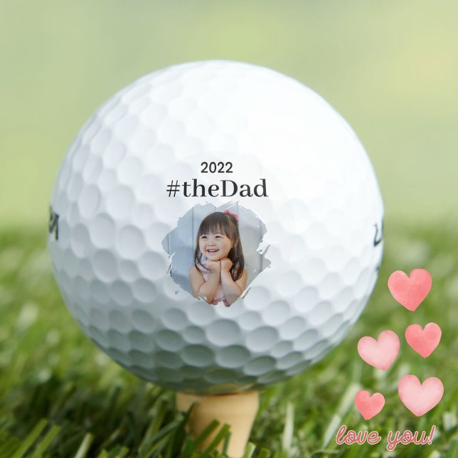 #theDad, Year and Custom Photo Golf Balls (Creator Uploaded)