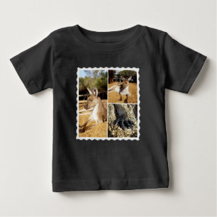 Thee Kangaroo Picture Collage,  Baby T-Shirt