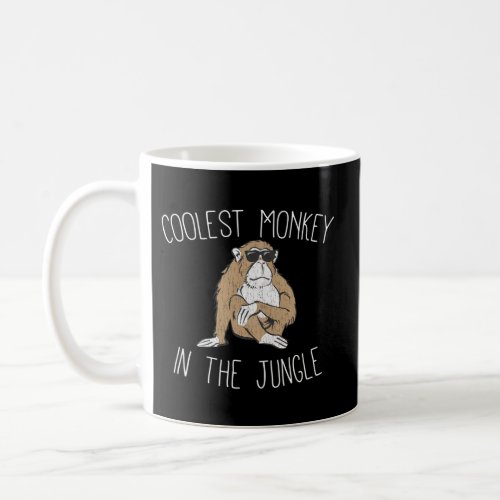 Theest Monkey In The Jungle Coffee Mug