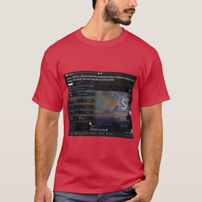 theez VINXIS Sidetracked Day Infinity Inside HDHR  T-Shirt (Front)