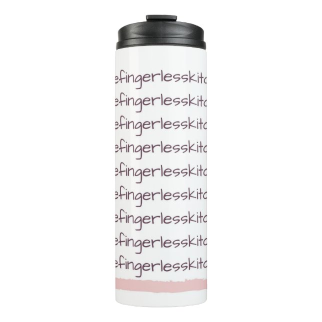 #thefingelerlesskitchen Thermal Tumbler (Front)