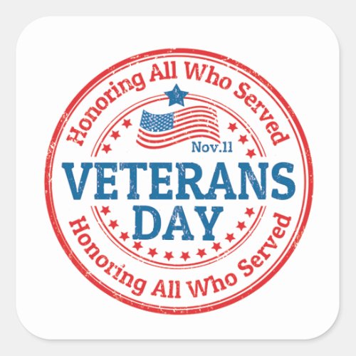 Their Day Veterans Day Stickers