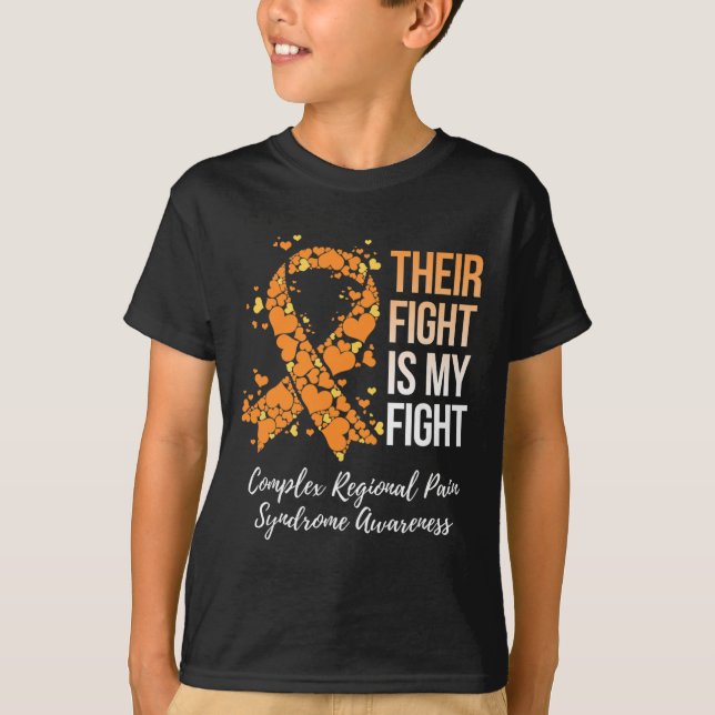 Their Fight Complex Regional Pain Syndrome Awarene T-Shirt (Front)