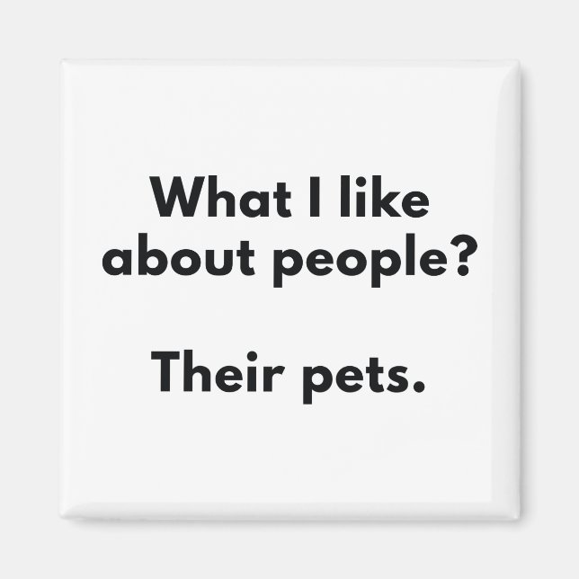 Their Pets Magnet (Front)