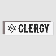 Thelemic Clergy Bumper Sticker